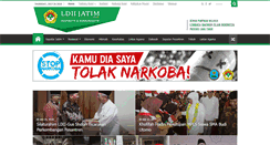 Desktop Screenshot of ldiijatim.com